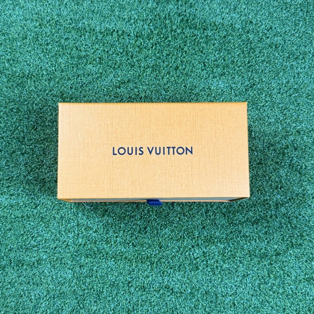 Louis Vuitton Empty Gift‎ Box Orange Drawer Style Storage Authentic Packaging